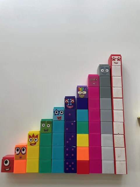 CBEEBIES NUMBERBLOCKS 1-10 Number Blocks Maths counting Special ...
