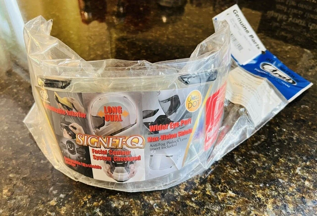 NEW Arai Super AdSis I-Type Shield/Base Plate Set Dark-Tint Shield Visor Medium