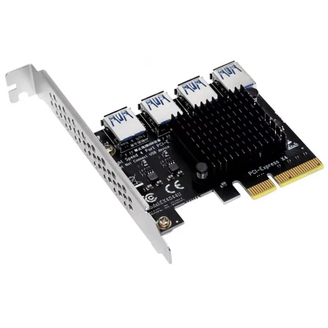 PCI-Express 16X Slots  Card PCI-E 1X to External 16X PCI-e USB 3.0 Adapter