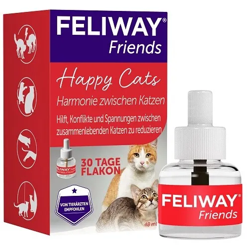 Feliway Friends Nachfüllflakon 48ml - Happy Cats
