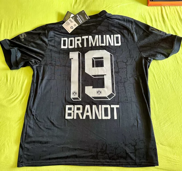 Trikot - Borussia Dortmund - Kohle und Stahl - Brandt - #19 - BVB - Gr.XL - 1909