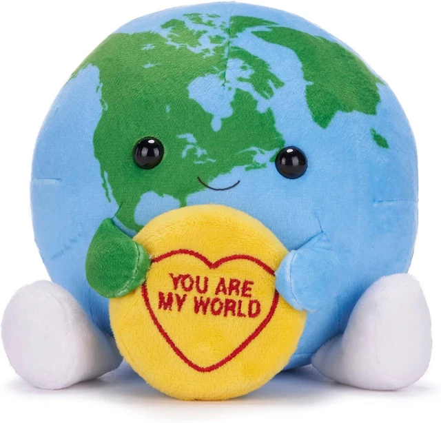 Peluche Posh Paws Swizzels Love Hearts – Vaso Di Fiori Succulenta Susie – 18 Cm Con Messaggio You Grow Girl