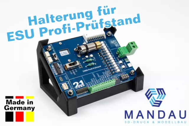 Tischhalterung für Esu Profi-Prüfstand 51900 & 53900 Halterung Decodertester