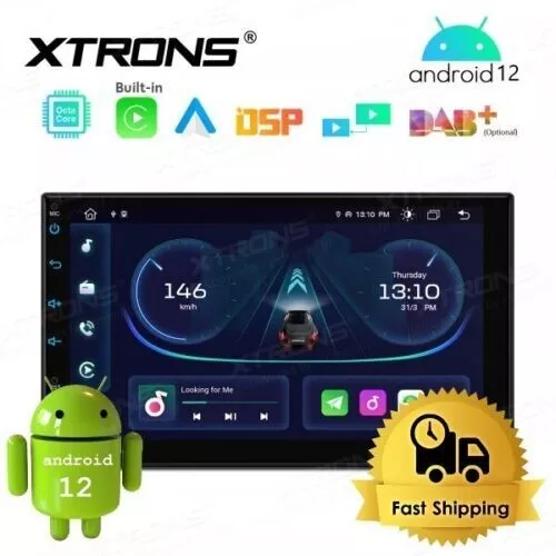 Xtrons TE723L Car Radio Car Tablet GPS Android 12 Wifi Dsp Carplay Car 8CORE