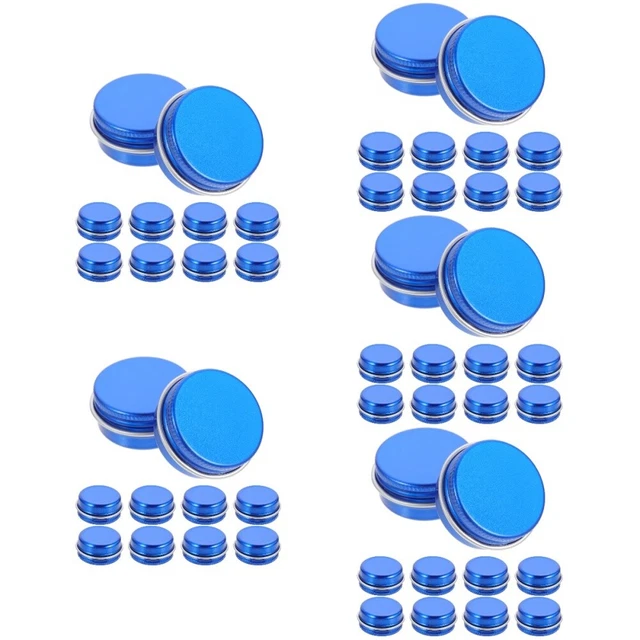 10 piezas caja de almacenamiento para velas mini caja de almacenamiento velas Blue Travel