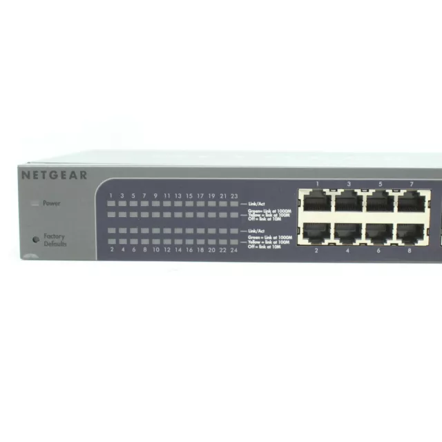 Netgear ProSafe JGS524E 24 Port Gigabit Ethernet Network Switch 3