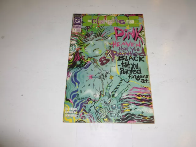 SHADE THE CHANGING MAN Comic - Vol 1 - No 9 - Date 03/1991 - DC Comic