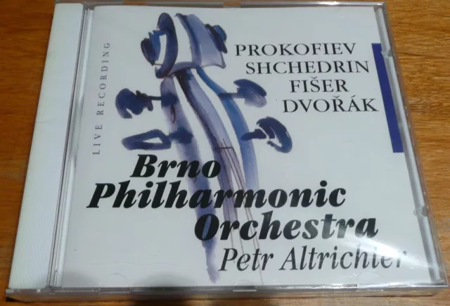 Brno Philharmonic Orchestra Petr Altrichter Recorded Live Czech  New Sealed CD