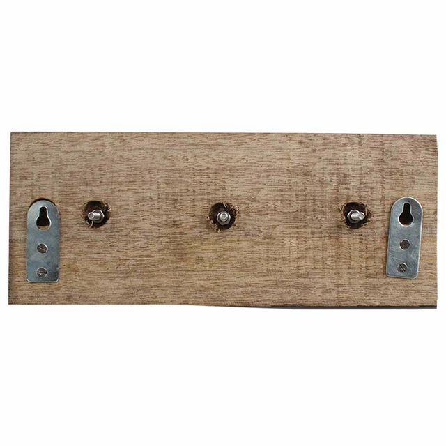 Antique Look Wood Key Hooks Wall Hangers Holders Hanging Coat Towel Clothes
