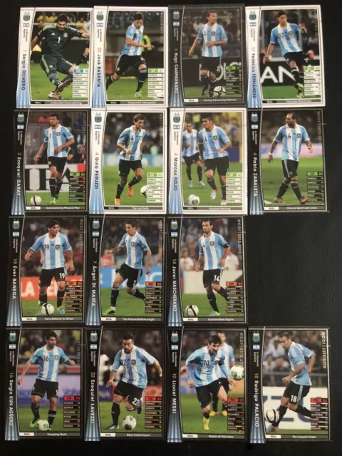 Argentina Complete Sets Panini/Sega (Japan) WCCF