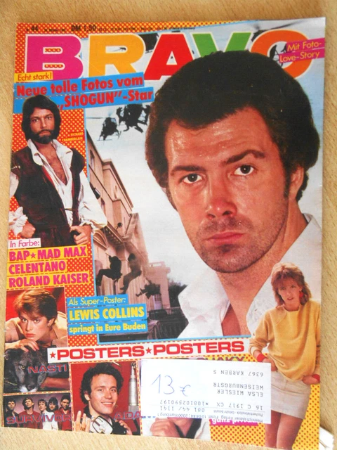 Bravo 44/1982 Komplett - Hubert Kah, Fleetwood Mac, Nena, Roland Kaiser  - TOP