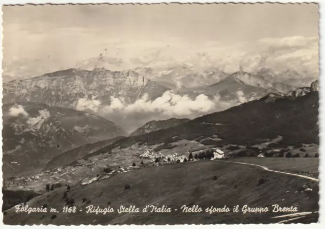 Folgaria - Trento - Rifugio Stella D'italia - Viagg. 1956 -4564-