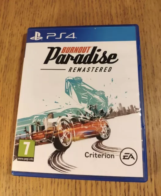 Burnout paradise remastered - Jeux PS4 - Complet - Comme Neuf