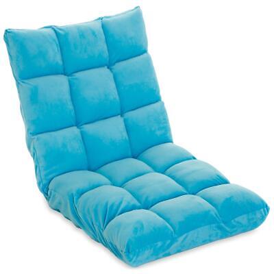 Sofá relajante 53x52x60cm azul claro sofá suelo ajustable sofá relax silla de suelo