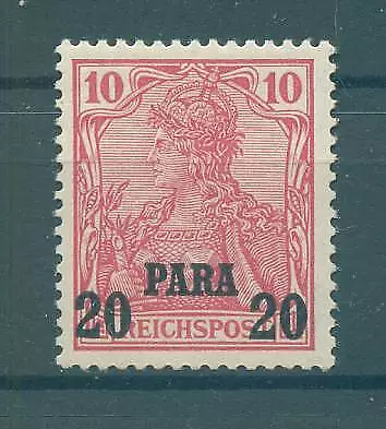 DP TUERKEI 1900 Nr 13II postfrisch (226648)