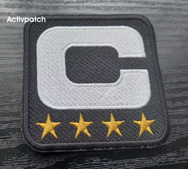 Cleveland Browns Captain C Patch 4 star gold  NFL Football USA Sports Superbowl