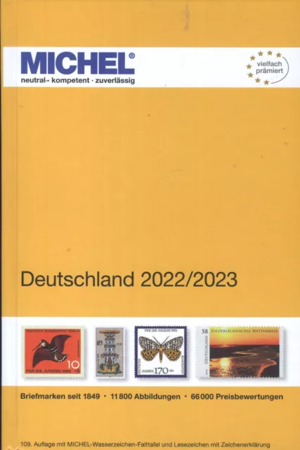 Michel Deutschland 2022/2023 109. Auflage  NEU