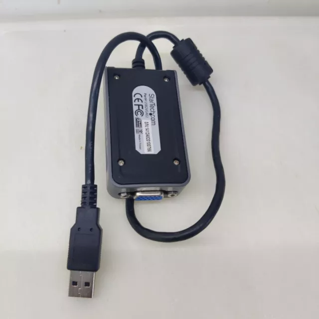 StarTech.com USB2VGAE2 USB To VGA EXTERNAL VIDEO ADAPTER UK SELLER