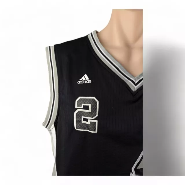 Adidas San Antonio Spurs #2 Kawhi Leonard Men's NBA Swingman Jersey Gen 1. XL 2
