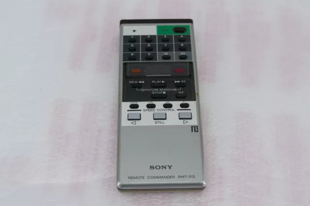 SONY RMT-212 ++ORIGINAL+ FERNBEDIENUNG Remote Control Beta Betamax Videorecorder