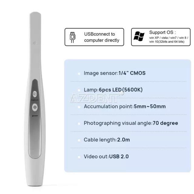 Dental USB Intraoral Camera Oral Endoscope Digital Imaging Intra Oral images 2