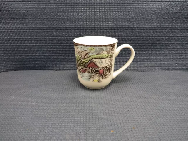 Johnson Brothers Friendly Village Pattern Mug 3 7/8"