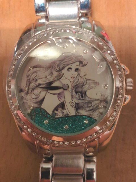 Unisex Disney Little Mermaid Ariel Watch Large Face New