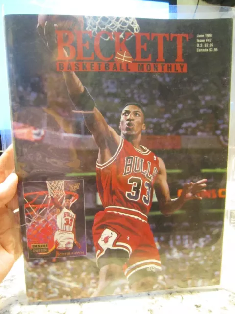 June 1994 Beckett Basketball Monthly #47 Scottie Pippen