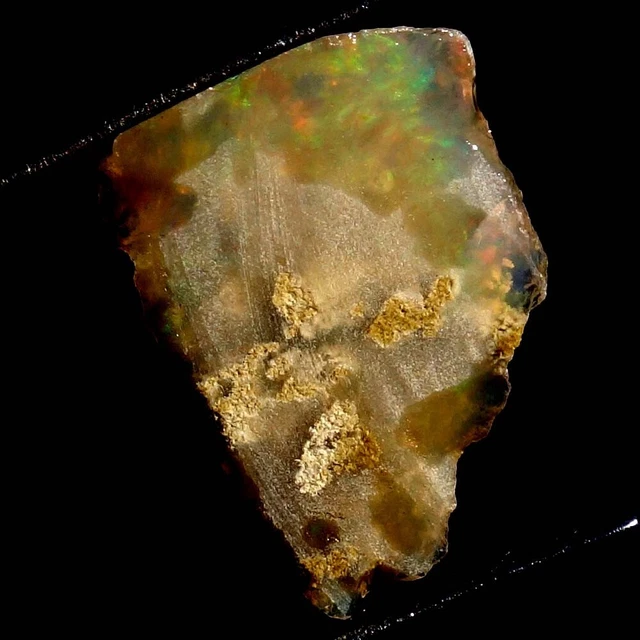 8.20 Cts Huge 100% Natural Ethiopian Welo Fire Opal 16x24x4 Rough Loose Gems