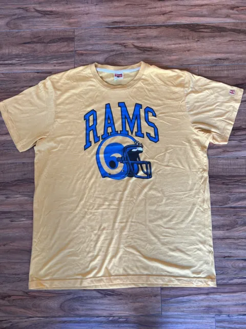 VINTAGE NFL LOS ANGELES RAMS TEE SHIRT SIZE LARGE MADE IN USA 1980s –  Vintage rare usa