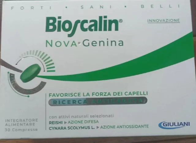 BIOSCALIN NOVA GENINA 30 COMPRESSE Scadenza 05/ 2026