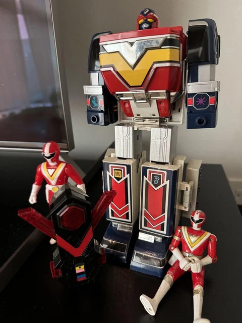 Power Rangers Chikyuu Sentai Fiveman DX Maxmagma Magma Base BANDAI Vintage Japan