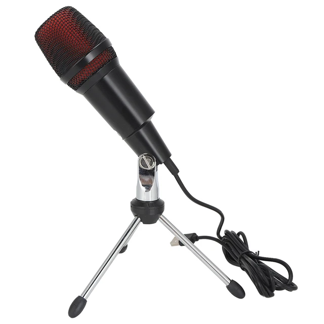 Cardioid Microphone Streaming Microphone USB Indicator Light For Studio