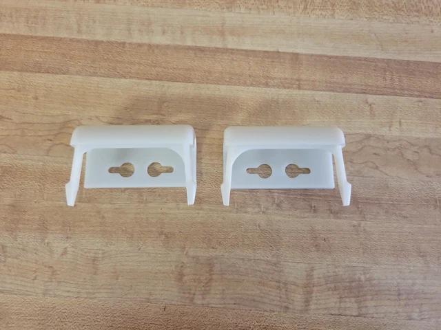 Dauphine Curtain Rod Brackets- 3/4" Projection