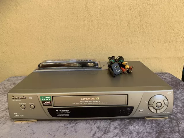 Serviced Panasonic NV-SD230 Video Recorder Player REMOTE Player VCR