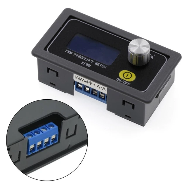 YINETTECH Regolatore Di Velocità Del Motore PWM ZK-PP2K Generatore Di Frequenza Di Impulsi PWM DC 3.3~30V 12V 24V Modulo Ciclo Di Frequenza Di Impulsi LCD Per Generatore Di Segnale - Foto 9