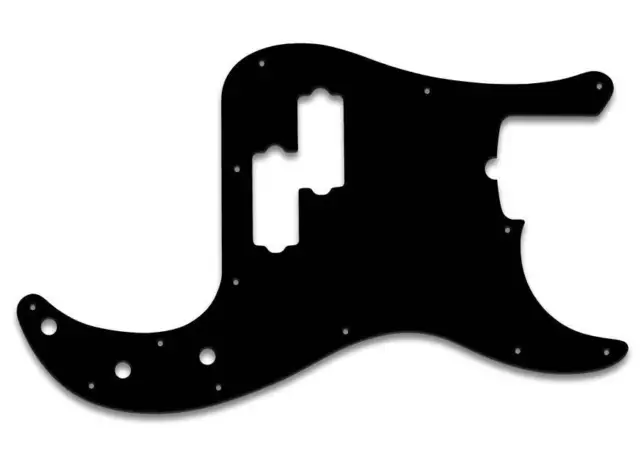 AMERICAN 5 CORDES PRECISION P-BASS® 3 PLY PG NOIR BWB pour FENDER® USA PICKGUARD