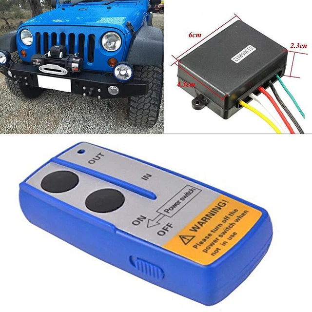 Telecomando Wireless 12V 24V Verricello Winch Remote Control - Foto 7