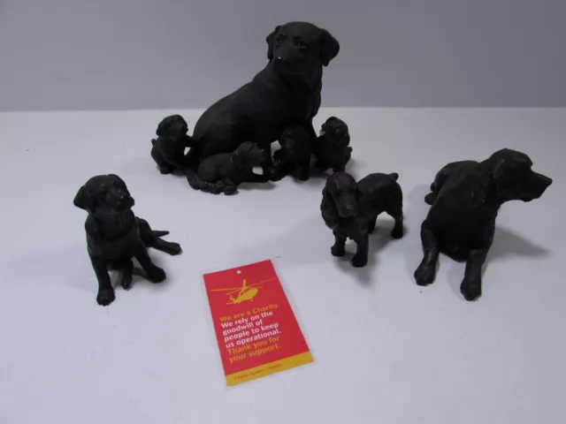 Leonardo & Border Fine Arts + Other Dog Labrador Cocker Spaniel Figurines     F8