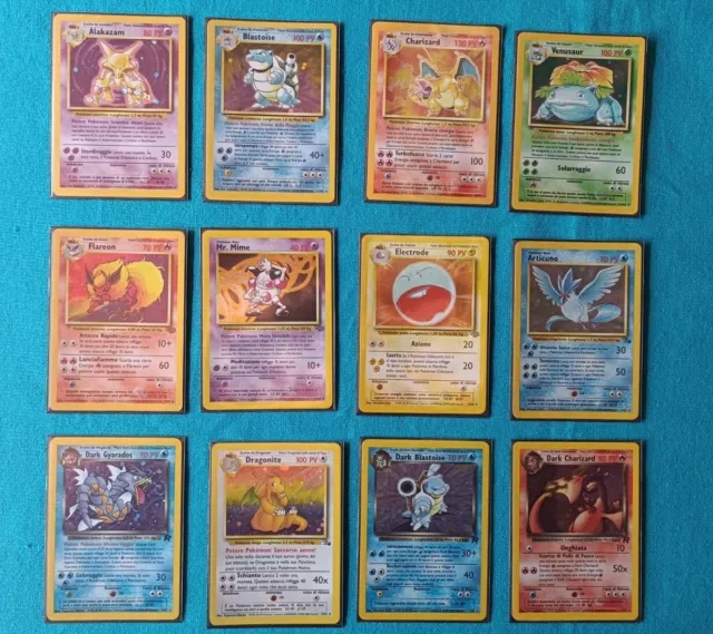 ⭐⭐Pokemon - Set Base - Jungle - Fossil - Rocket - Gym Holo E Rare⭐⭐