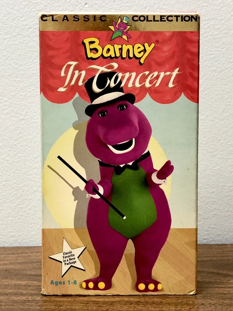 RARE BARNEY IN Concert VHS 1991 - Classic Collection £14.30 - PicClick UK