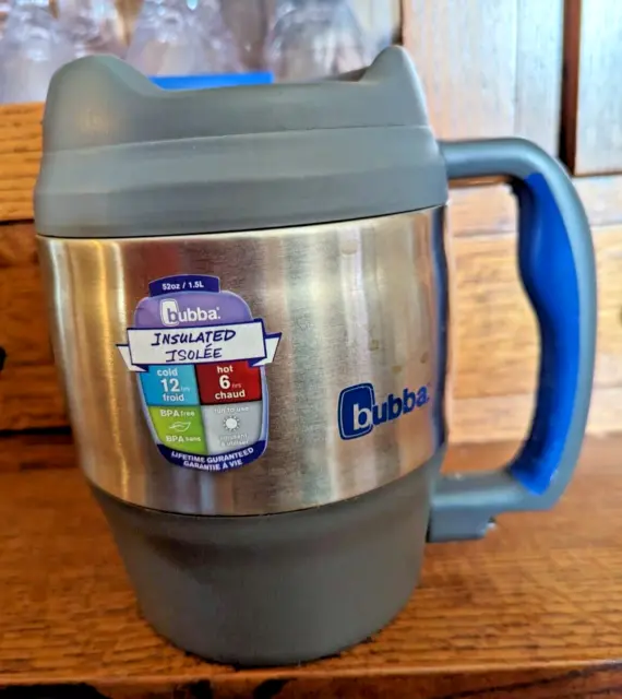 Bubba Classic Insulated Mug, 52oz Double-Insulated Mug with Bottle Opener