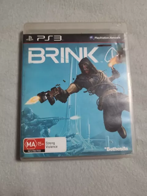 Brink + Manual - PS3 **Free Postage** Sony PlayStation 3