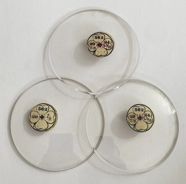 Verre De Montre De Gousset - Diamètre 41.2 Mm, Sans Marque - Neuf Sans étiquette