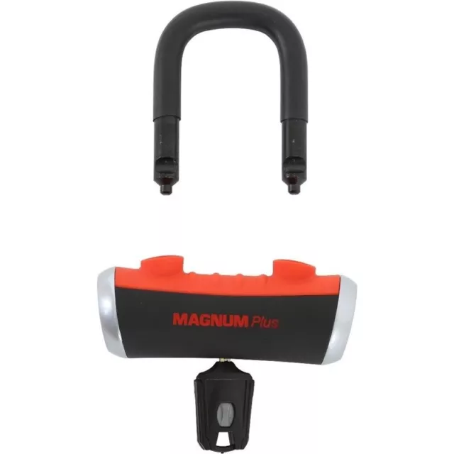 Magnum Plus Livello di Sicurezza 8 Ciclopi Lucchetto Disco Moto 55x55x14mm