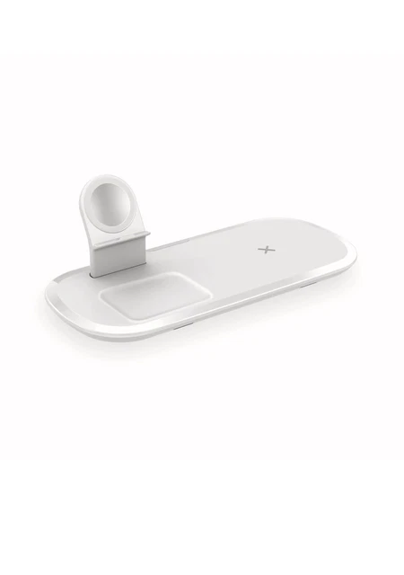 3-in-1 Wireless Fast Charging 15w Cable Pad for iPhone Apple Watch Airpods