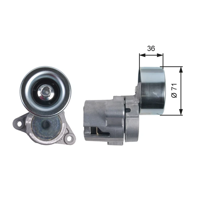 Tendeur De Courroie (Courroie D'accessoire) Mazda 5 2.0 Cd,6 Hatchback 2.0 Di