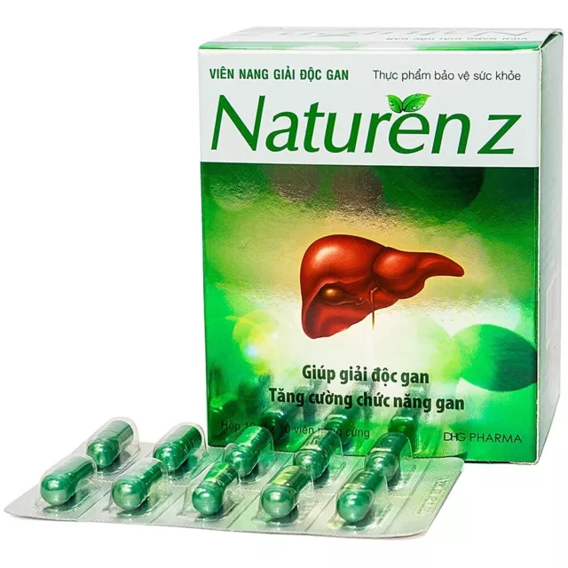 Tabletas Naturen Z - Nutrir vivo - Hígado frío - Enzima hepática inferior - 100 comprimidos