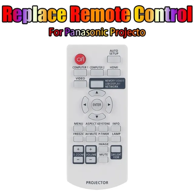 2X(N2QAYA000116 Replacement Remote Control for LCD Video Projector PT-LB382 PT-L