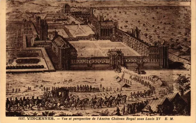 CPA AK VINCENNES View and Perspective of the Old Royal Castle (672358)